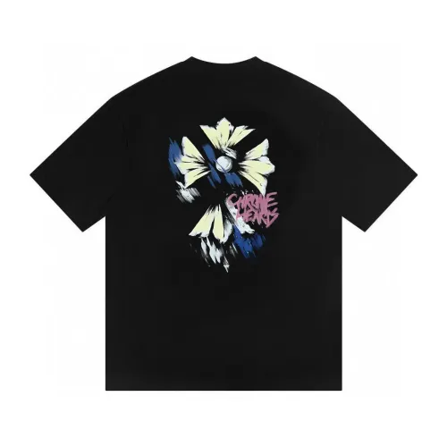 Chrome Hearts T-Shirts Short Sleeved For Unisex #1446169 $32.00 USD, Wholesale Replica Chrome Hearts T-Shirts