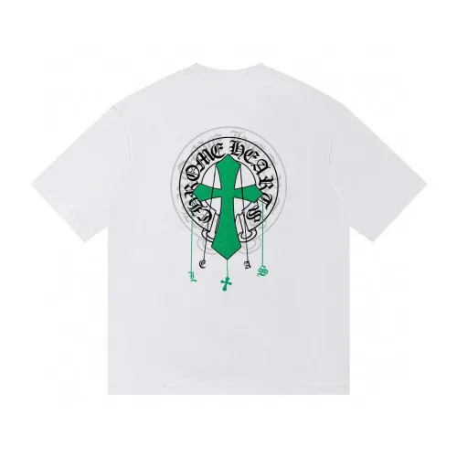 Chrome Hearts T-Shirts Short Sleeved For Unisex #1446174 $32.00 USD, Wholesale Replica Chrome Hearts T-Shirts