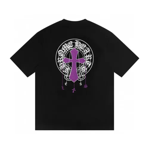 Chrome Hearts T-Shirts Short Sleeved For Unisex #1446175 $32.00 USD, Wholesale Replica Chrome Hearts T-Shirts