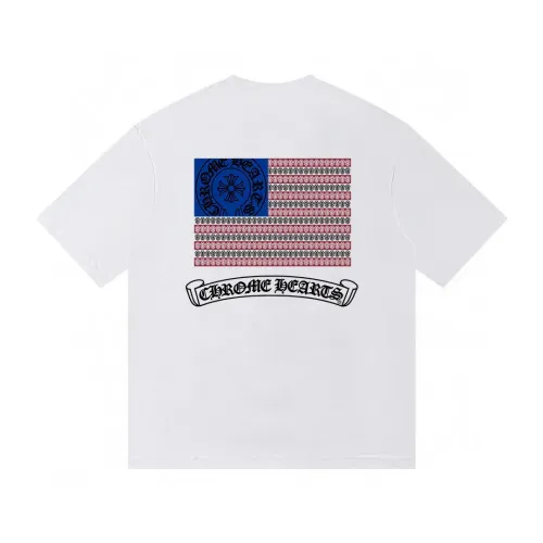 Chrome Hearts T-Shirts Short Sleeved For Unisex #1446176 $32.00 USD, Wholesale Replica Chrome Hearts T-Shirts