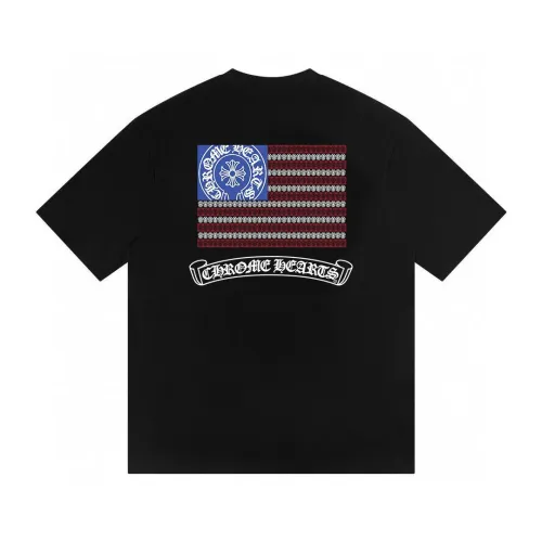 Chrome Hearts T-Shirts Short Sleeved For Unisex #1446177 $32.00 USD, Wholesale Replica Chrome Hearts T-Shirts