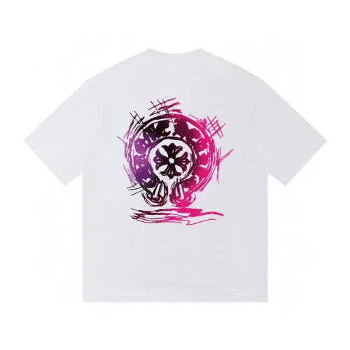 Chrome Hearts T-Shirts Short Sleeved For Unisex #1446180 $32.00 USD, Wholesale Replica Chrome Hearts T-Shirts