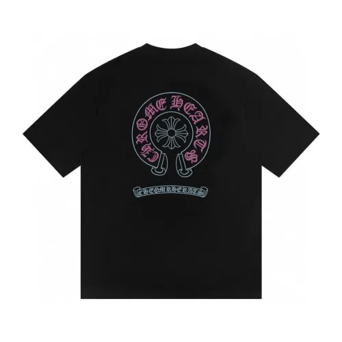 Chrome Hearts T-Shirts Short Sleeved For Unisex #1446185 $32.00 USD, Wholesale Replica Chrome Hearts T-Shirts