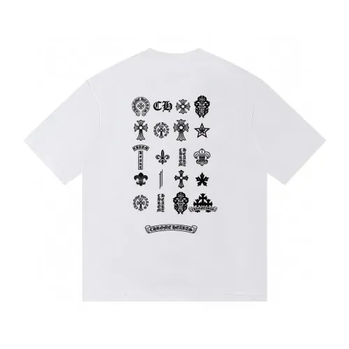 Chrome Hearts T-Shirts Short Sleeved For Unisex #1446188 $32.00 USD, Wholesale Replica Chrome Hearts T-Shirts