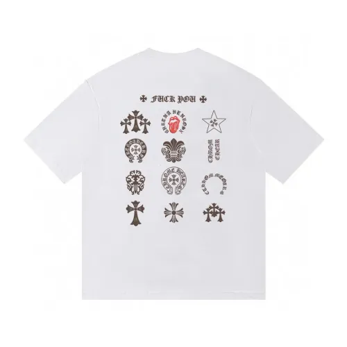 Chrome Hearts T-Shirts Short Sleeved For Unisex #1446190 $32.00 USD, Wholesale Replica Chrome Hearts T-Shirts
