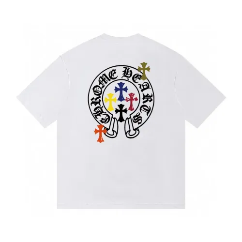 Chrome Hearts T-Shirts Short Sleeved For Unisex #1446194 $32.00 USD, Wholesale Replica Chrome Hearts T-Shirts