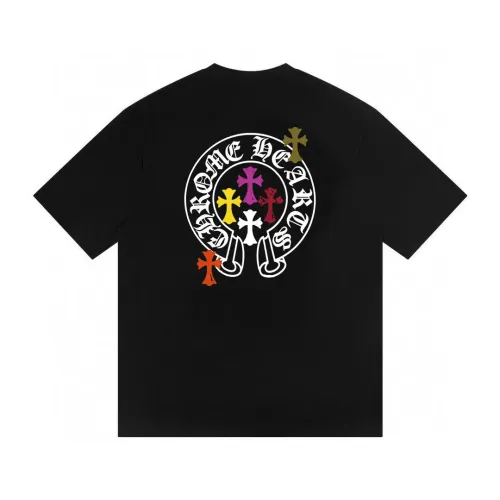 Chrome Hearts T-Shirts Short Sleeved For Unisex #1446195 $32.00 USD, Wholesale Replica Chrome Hearts T-Shirts
