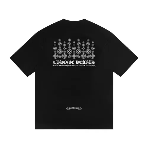Chrome Hearts T-Shirts Short Sleeved For Unisex #1446198 $32.00 USD, Wholesale Replica Chrome Hearts T-Shirts