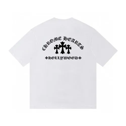 Chrome Hearts T-Shirts Short Sleeved For Unisex #1446199 $32.00 USD, Wholesale Replica Chrome Hearts T-Shirts