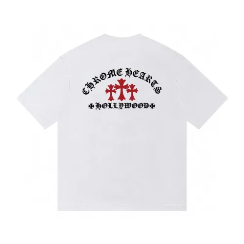 Chrome Hearts T-Shirts Short Sleeved For Unisex #1446201 $32.00 USD, Wholesale Replica Chrome Hearts T-Shirts