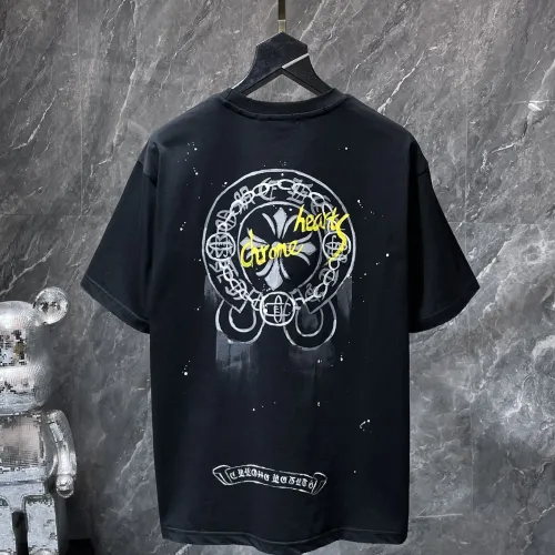 Chrome Hearts T-Shirts Short Sleeved For Unisex #1446206 $36.00 USD, Wholesale Replica Chrome Hearts T-Shirts