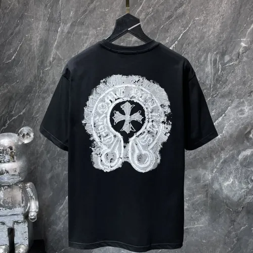 Chrome Hearts T-Shirts Short Sleeved For Unisex #1446207 $39.00 USD, Wholesale Replica Chrome Hearts T-Shirts