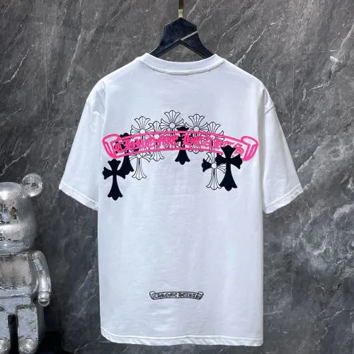 Chrome Hearts T-Shirts Short Sleeved For Unisex #1446221 $40.00 USD, Wholesale Replica Chrome Hearts T-Shirts