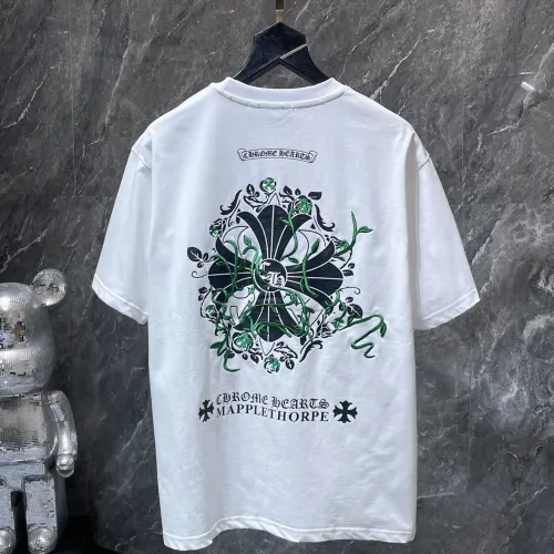 Chrome Hearts T-Shirts Short Sleeved For Unisex #1446225 $40.00 USD, Wholesale Replica Chrome Hearts T-Shirts