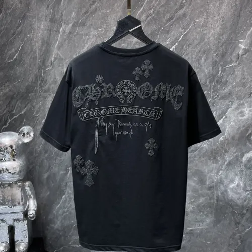 Chrome Hearts T-Shirts Short Sleeved For Unisex #1446228 $42.00 USD, Wholesale Replica Chrome Hearts T-Shirts