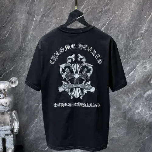 Chrome Hearts T-Shirts Short Sleeved For Unisex #1446237 $42.00 USD, Wholesale Replica Chrome Hearts T-Shirts