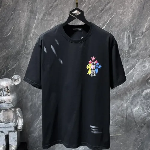 Chrome Hearts T-Shirts Short Sleeved For Unisex #1446252 $39.00 USD, Wholesale Replica Chrome Hearts T-Shirts