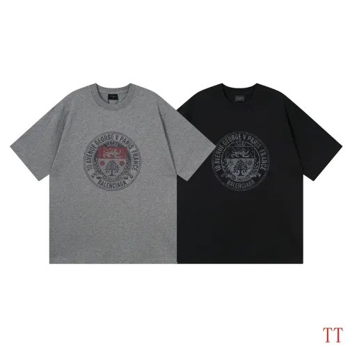 Replica Balenciaga T-Shirts Short Sleeved For Unisex #1446382 $42.00 USD for Wholesale