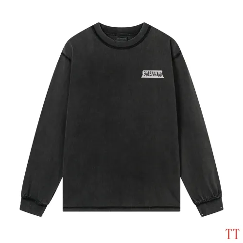 Balenciaga T-Shirts Long Sleeved For Unisex #1446419 $52.00 USD, Wholesale Replica Balenciaga T-Shirts