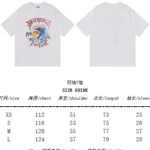 Replica Balenciaga T-Shirts Long Sleeved For Unisex #1446435 $42.00 USD for Wholesale