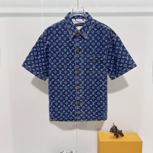 Louis Vuitton LV Shirts Short Sleeved For Unisex #1446469 $60.00 USD, Wholesale Replica Louis Vuitton LV Shirts