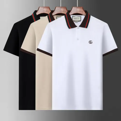 Replica Gucci T-Shirts Short Sleeved For Men #1446537 $39.00 USD for Wholesale