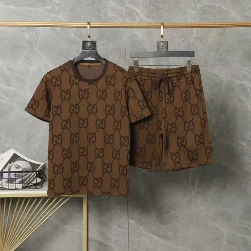 Gucci Tracksuits Short Sleeved For Men #1446689 $48.00 USD, Wholesale Replica Gucci Tracksuits