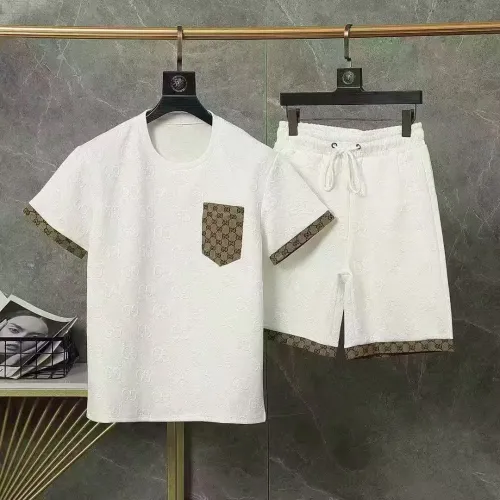 Gucci Tracksuits Short Sleeved For Men #1446690 $48.00 USD, Wholesale Replica Gucci Tracksuits