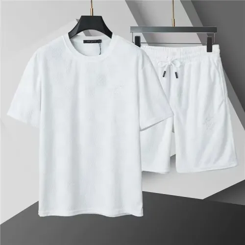 Louis Vuitton LV Tracksuits Short Sleeved For Men #1446694 $48.00 USD, Wholesale Replica Louis Vuitton LV Tracksuits