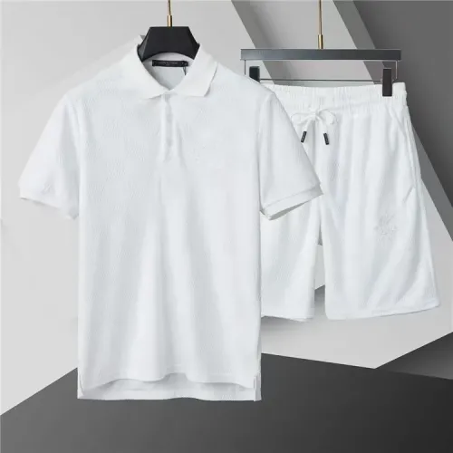 Louis Vuitton LV Tracksuits Short Sleeved For Men #1446697 $52.00 USD, Wholesale Replica Louis Vuitton LV Tracksuits