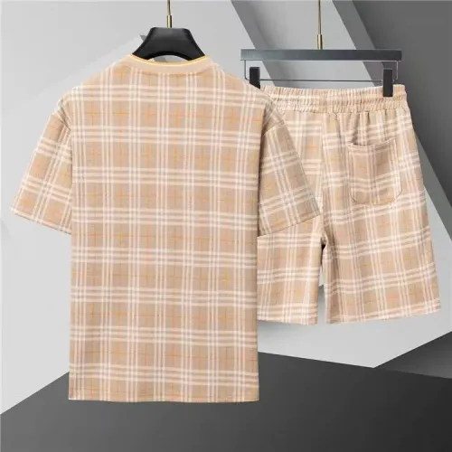 Replica Burberry Tracksuits Short Sleeved For Men #1446701 $48.00 USD for Wholesale