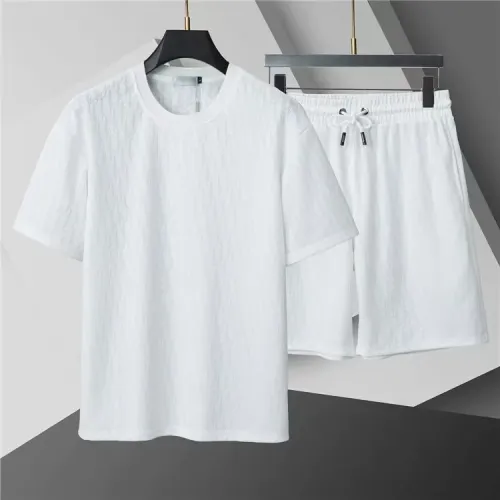 Christian Dior Tracksuits Short Sleeved For Men #1446706 $48.00 USD, Wholesale Replica Christian Dior Tracksuits