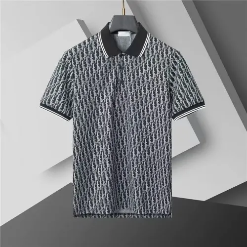 Replica Christian Dior Tracksuits Short Sleeved For Men #1446709 $52.00 USD for Wholesale