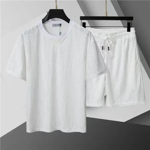 Christian Dior Tracksuits Short Sleeved For Men #1446710 $48.00 USD, Wholesale Replica Christian Dior Tracksuits