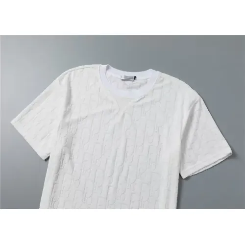Replica Christian Dior Tracksuits Short Sleeved For Men #1446710 $48.00 USD for Wholesale