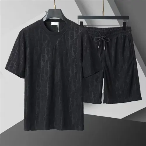 Christian Dior Tracksuits Short Sleeved For Men #1446711 $48.00 USD, Wholesale Replica Christian Dior Tracksuits
