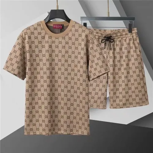 Gucci Tracksuits Short Sleeved For Men #1446720 $48.00 USD, Wholesale Replica Gucci Tracksuits