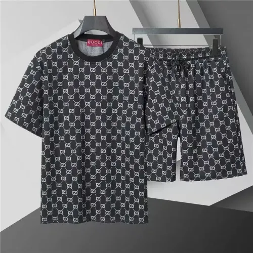 Gucci Tracksuits Short Sleeved For Men #1446721 $48.00 USD, Wholesale Replica Gucci Tracksuits