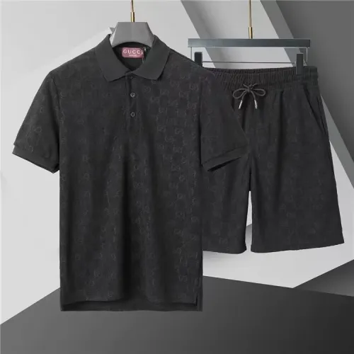 Gucci Tracksuits Short Sleeved For Men #1446723 $52.00 USD, Wholesale Replica Gucci Tracksuits