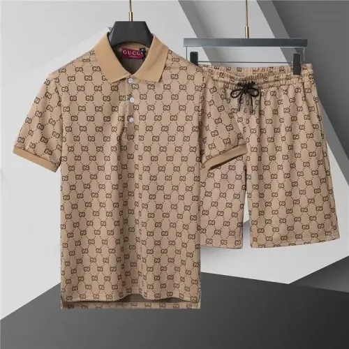 Gucci Tracksuits Short Sleeved For Men #1446724 $52.00 USD, Wholesale Replica Gucci Tracksuits