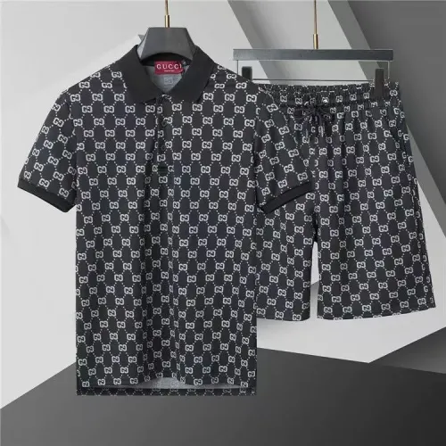 Gucci Tracksuits Short Sleeved For Men #1446725 $52.00 USD, Wholesale Replica Gucci Tracksuits