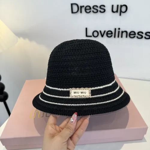 MIU MIU Caps #1447218 $32.00 USD, Wholesale Replica MIU MIU Caps