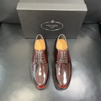 $150.00 USD Prada Leather Shoes For Men #1434748