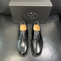 $150.00 USD Prada Leather Shoes For Men #1434749