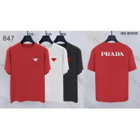 $38.00 USD Prada T-Shirts Short Sleeved For Men #1438068