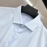 $64.00 USD Armani Shirts Long Sleeved For Men #1438363