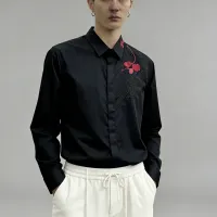 $68.00 USD Armani Shirts Long Sleeved For Men #1438375