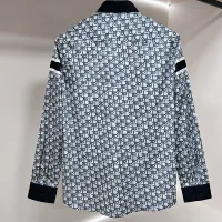 $68.00 USD Christian Dior Shirts Long Sleeved For Men #1438391