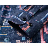 $40.00 USD Hermes Shirts Long Sleeved For Men #1438798