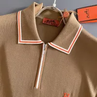 $72.00 USD Hermes T-Shirts Short Sleeved For Men #1438889